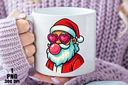 Pink Santa Png Santa Clipart Christm, an Illustration by Daily.Designs (Thumbnail 3 of 10)
