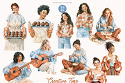 Creative Time Collection, a Seasonal Illustration by PeDe Designs (Thumbnail 3 of 17)