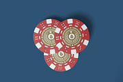 Set Casino Tokens Mockup, a Product Mockup by OneVectorStock (Thumbnail 7 of 13)