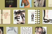 AEVA • CREATIVE INSTAGRAM TEMPLATES, a Social Media Template by rainbojelia (Thumbnail 1 of 18)