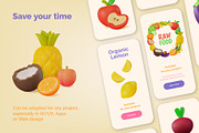 3d Vegetables and Fruits Vector Set, an Object 3D Model by 35lab (Thumbnail 6 of 7)