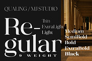 Qualing - Luxury Serif (135 Font), a Serif Font by MjStudio31 (Thumbnail 2 of 14)