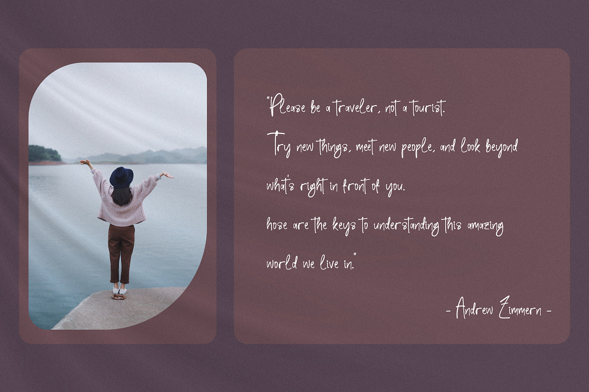 Marqaleetta, a Script Font by Integritype Studio (Photo 12 of 15)