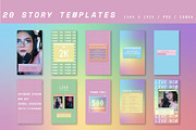 Retro Computer Aesthetic Instagram, a Social Media Template by Liseno Designs (Thumbnail 4 of 8)