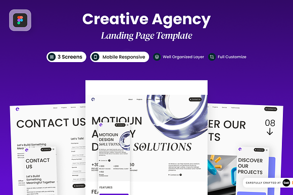 Creative Agency Landing Page preview 6