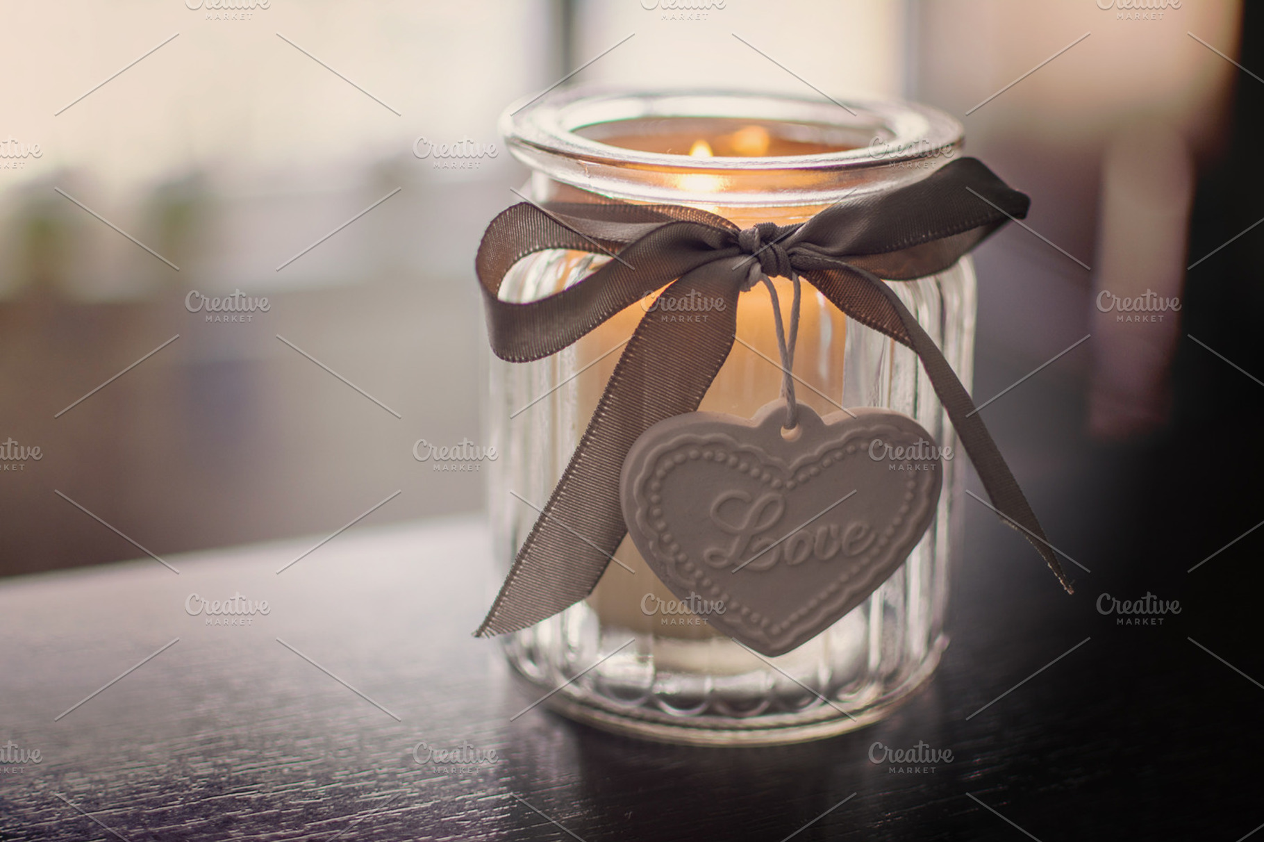Love candle 1, an Abstract Photo by Designme.sk