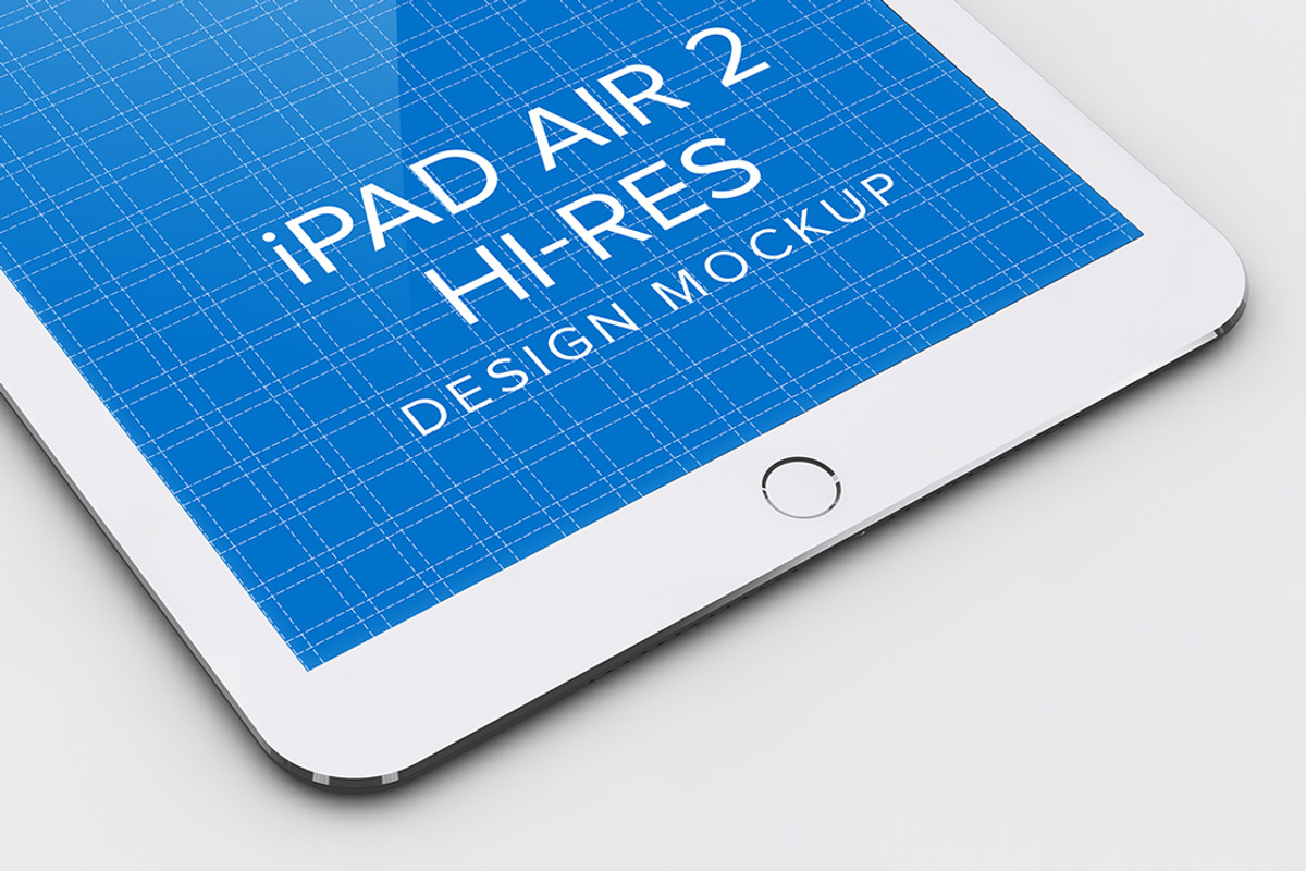 iPad Air Design Mockup, an iPad Mockup by illustrated (Photo 2 of 4)