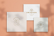 Elegant Line Logos Bundle, a Branding & Logo Template by Vasya Kobelev (Thumbnail 7 of 9)