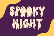 Groovy Drip is a cool Halloween font, a Handwritten Font by Brown Cupple (Thumbnail 4 of 8)