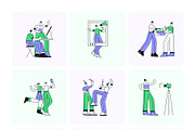 300 People and Places Illustration, a Person Illustration by Creative Stall (Thumbnail 7 of 21)