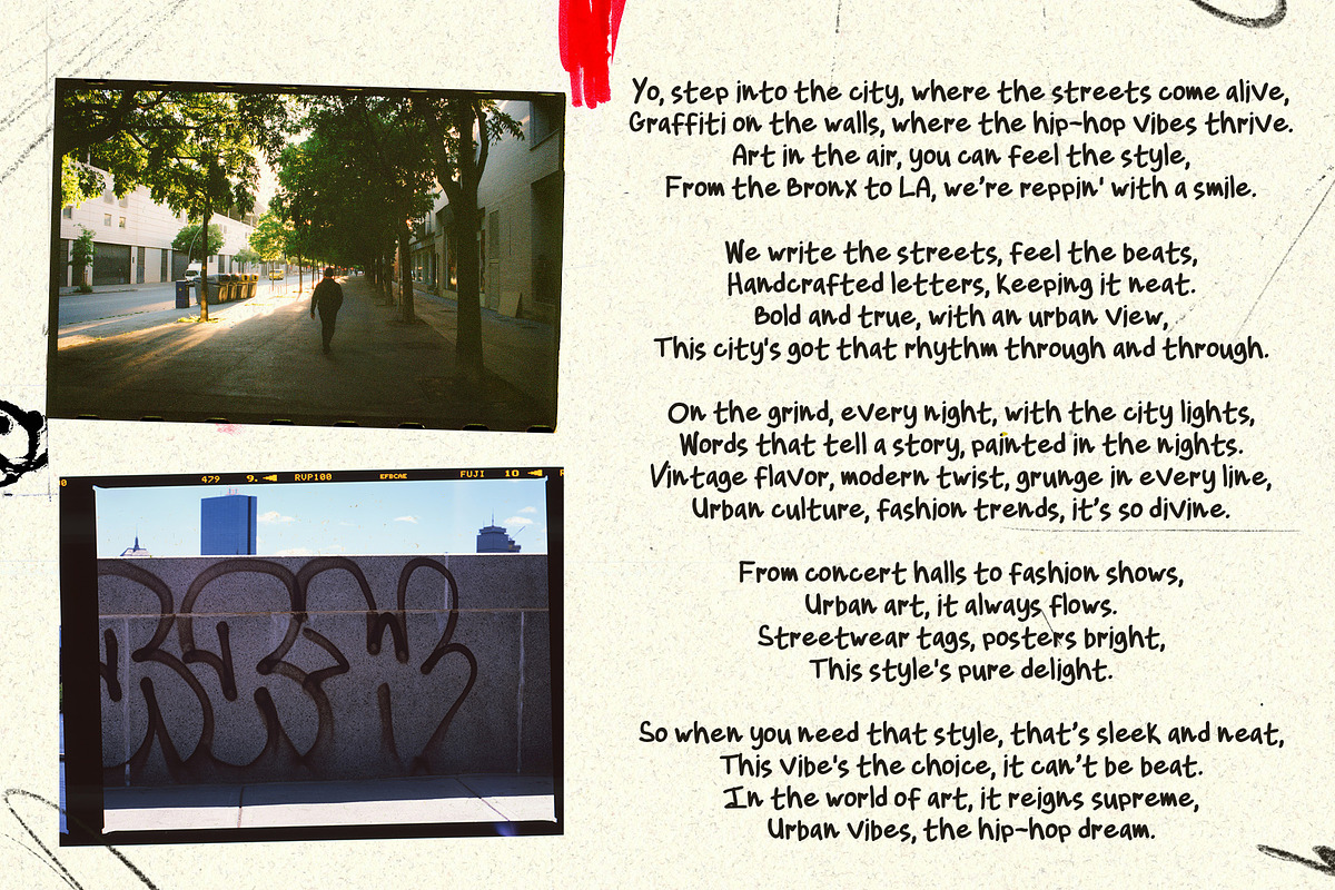 URBAN VOGUE: Handwritten font, a Handwritten Font by lerinartstudio (Photo 9 of 10)