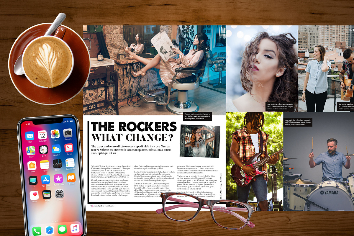 Magazine Template, a Magazine Template by Red Cactus Creative (Photo 19 of 20)