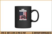 Make Farming Great Again US Flag SVG, a Work Illustration by Handy Arts Studio (Thumbnail 3 of 3)