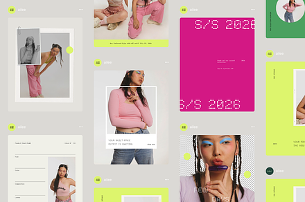 Ailee Social Feed Pack New | Canva