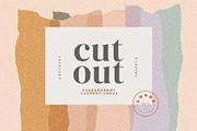 Cutout - Backgrounds, Shapes + Logos, a Texture Graphic by Basia Stryjecka (Thumbnail 1 of 22)