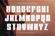 Praise - Condensed Sans Serif, a Sans Serif Font by Pian45 Studio (Thumbnail 5 of 8)