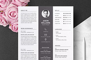 Resume, a Resume Template by ResumeInventor (Thumbnail 1 of 5)