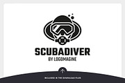 Scuba Diver Logo Template, a Branding & Logo Template by LOGOMAGINE (Thumbnail 10 of 16)