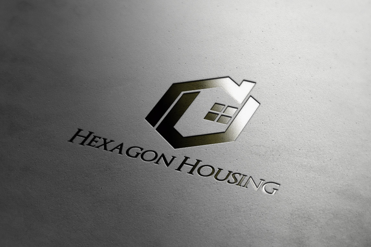 Abstract Hexagon House Residential, a Branding & Logo Template by ...