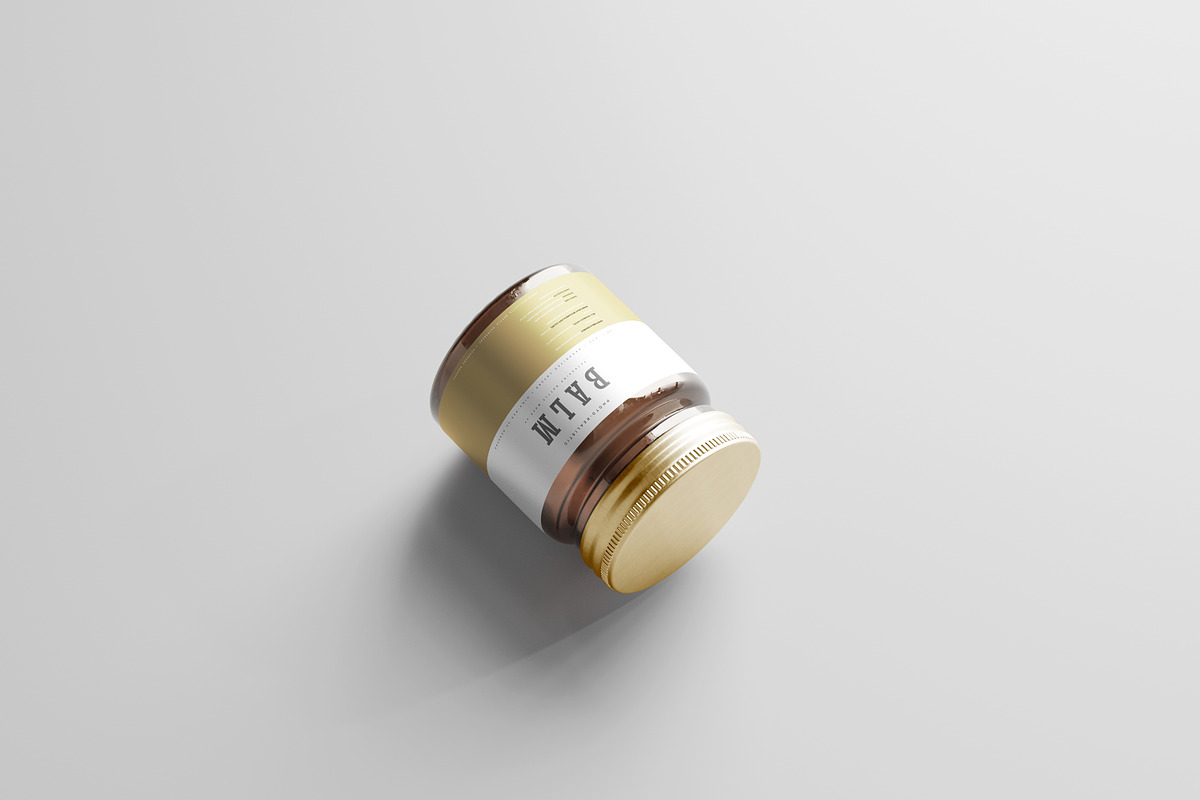 Ointment Balm Bottle Mockups, a Packaging Mockup by pmvch (Photo 7 of 7)