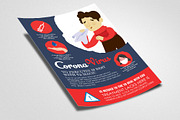 Corona Virus Treatment Flyer, a Flyer Template by Business Flyers (Thumbnail 2 of 2)