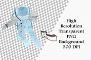 Watercolor Space Clipart Set, an Illustration by CropUp Creative (Thumbnail 3 of 4)