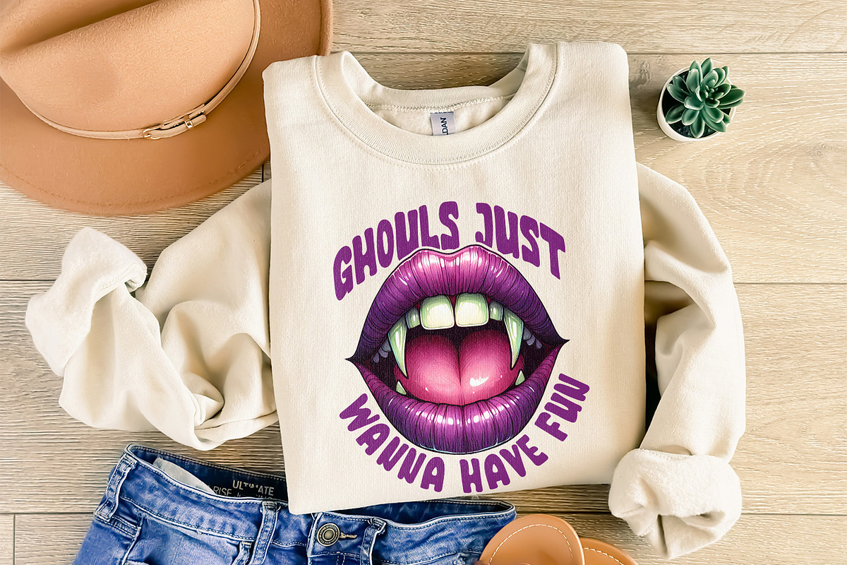 Ghouls Just Wanna Have Fun PNG, an Illustration by SharpMarketplace (Photo 4 of 9)