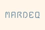 Mardeq -Technology Font, a Sans Serif Font by 3ab2ou (Thumbnail 1 of 3)