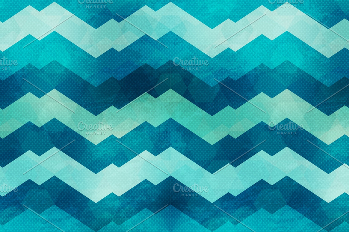 Water vector patterns pack, a Pattern Graphic by Gudiny