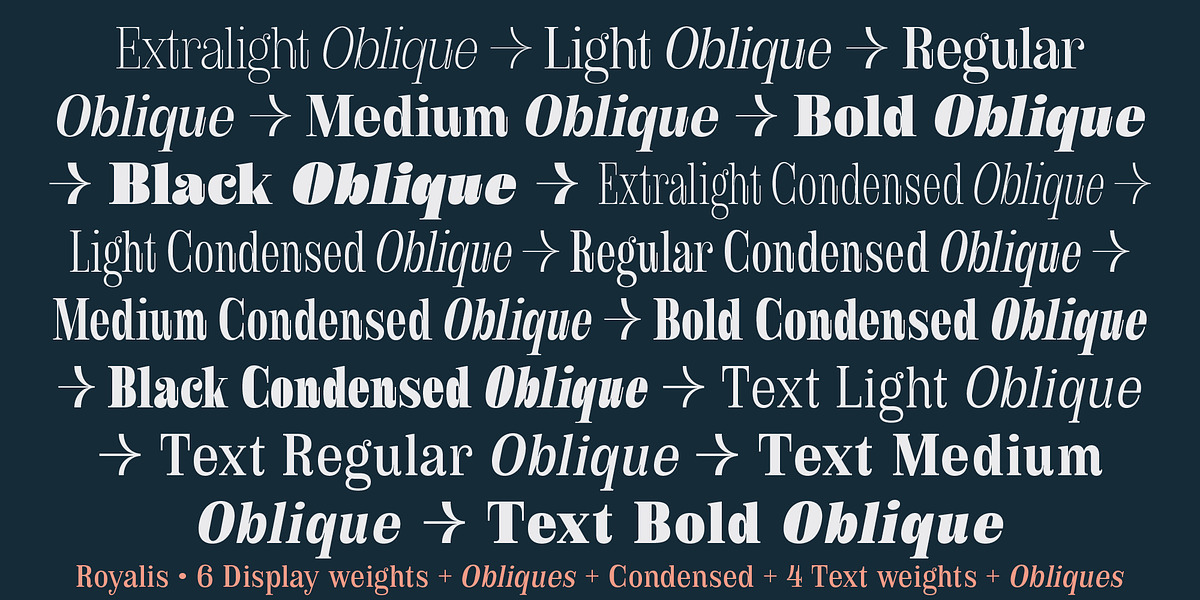 Royalis, a Serif Font by Julien Fincker (Photo 2 of 15)