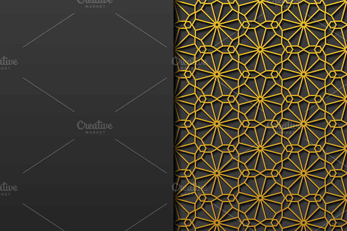 10 Traditional Backgrounds Set, a Decorative Illustration by Absent A (Photo 7 of 11)