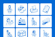 Nursing Doodles Icons Set, an Outline Icon by Vectors Market (Thumbnail 7 of 8)