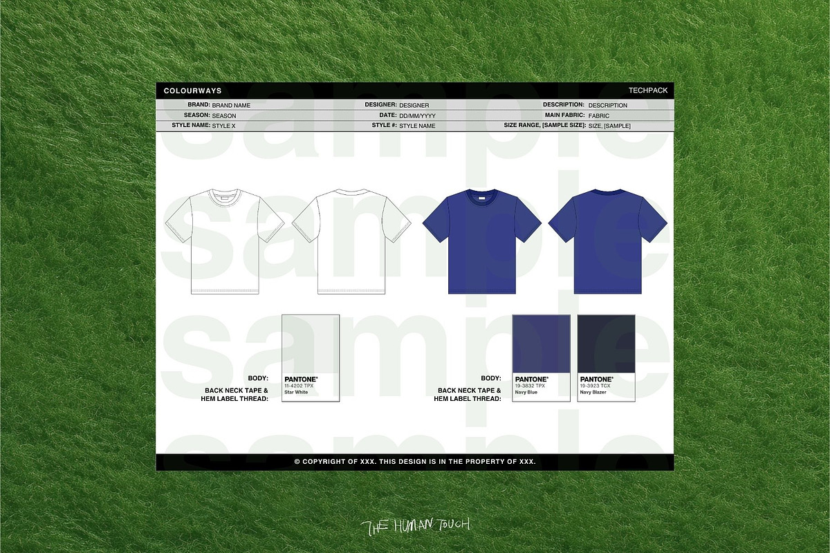 T-shirt Basic Tech Pack, a Branding & Logo Template by The Human Touch! (Photo 8 of 10)