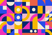 Abstract vector geometric background, a Background Graphic by Getalo Viktoriia (Thumbnail 2 of 15)