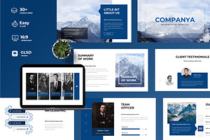 Companya - Google Slide Presentation, a Presentation Template by TMint Creative