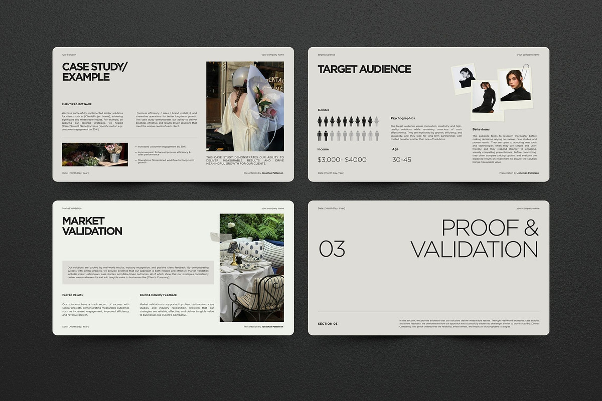 Minimalist Business Presentation, a Presentation Template by Pani Temp. (Photo 7 of 13)