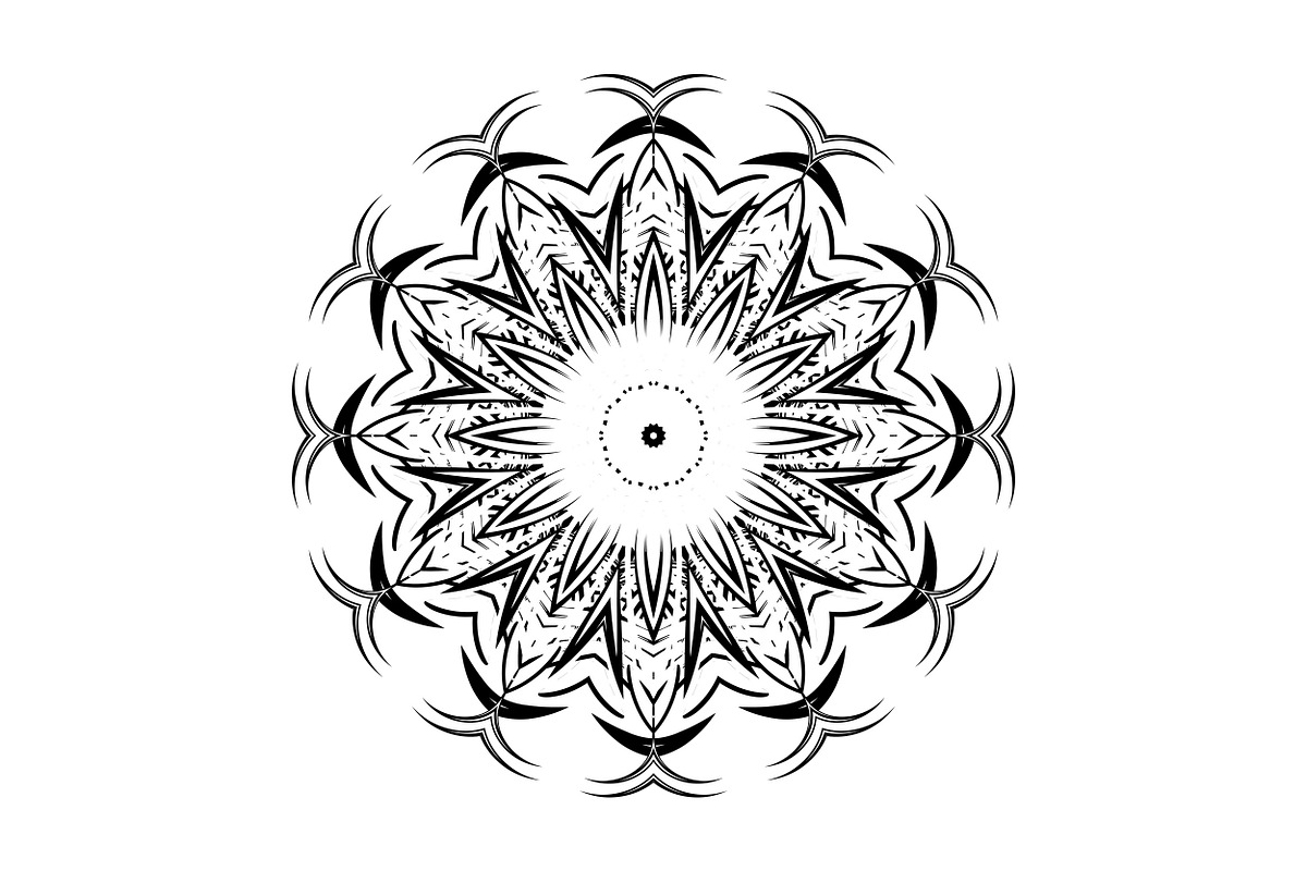 High Quality Mandala Clipart Bundle, a Decorative Illustration by NJ Himel (Photo 89 of 103)
