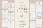 Printable Esoteric planner