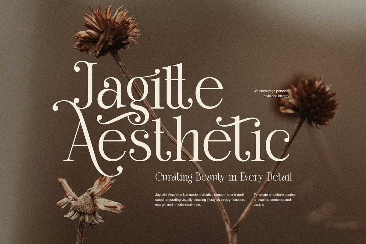 Think Swite Elegant Serif Font, a Serif Font by Graphicxell (Photo 3 of 8)