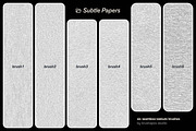 Procreate Paper Texture Brushes, a Brush Add-On by brushapes.com (Thumbnail 4 of 12)