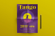 Tango Dance Club Party, a Flyer Template by Tokosatsu (Thumbnail 1 of 4)