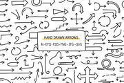 Hand Drawn Arrows, a Graphic by PixMarket (Thumbnail 1 of 4)