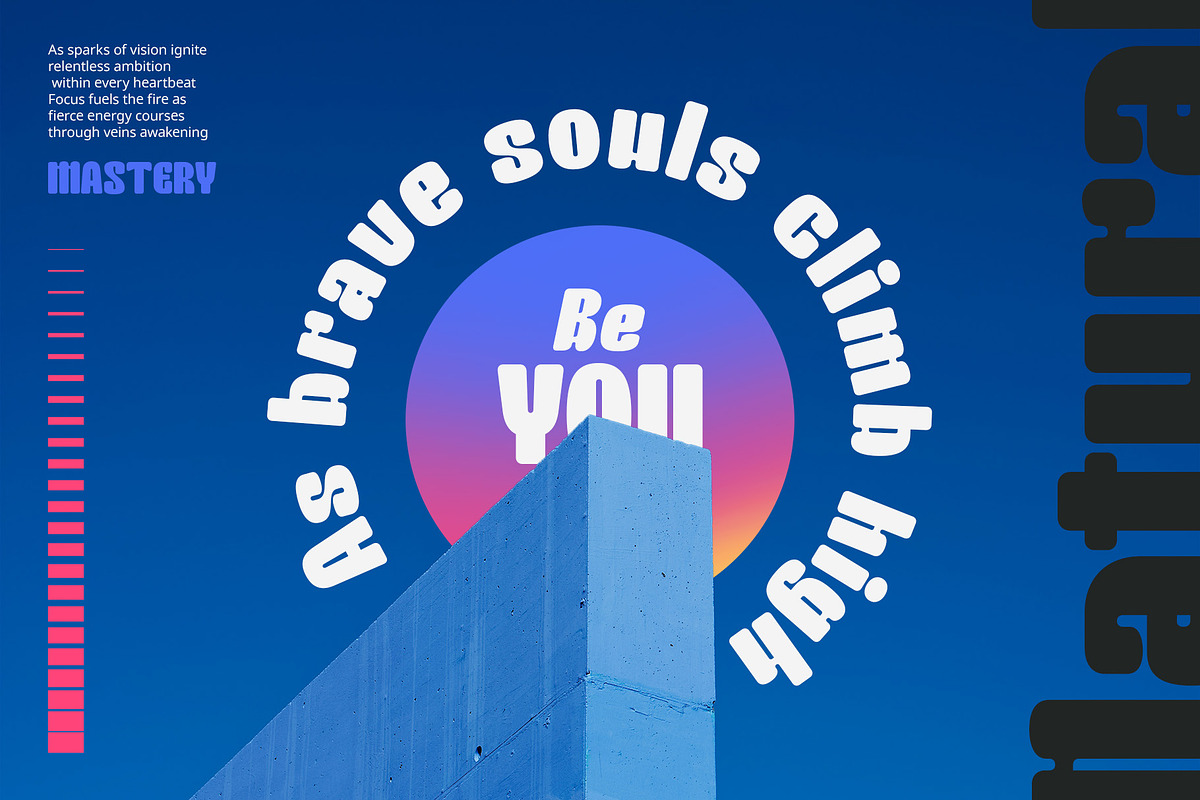 CS Bruce – Bold Font, a Sans Serif Font by Craft Supply Co. (Photo 5 of 8)