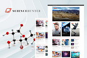 ScienceHunter - News Portal, a WordPress Template by Zemez (Thumbnail 1 of 7)
