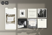 CANVA & PS / Aster Social Media Pack, a Social Media Template by Simple có (Thumbnail 1 of 13)