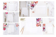 Watercolor Card&Papers Photo Bundle, an Arts & Entertainment Photo by SunnyTangerine Stock (Thumbnail 5 of 10)