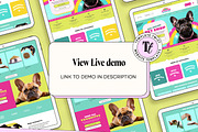 Wix Pet Shop Website Template, a Wix Template by Template Twist Shop (Thumbnail 3 of 10)
