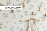 Nursery Wallpaper Mockup PSD, a Household Mockup by 1001 mockups (Thumbnail 4 of 11)