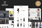 MidNight - Fashion eCommerce PSD, a Websites & App Template by EngoCreative.com (Thumbnail 1 of 5)