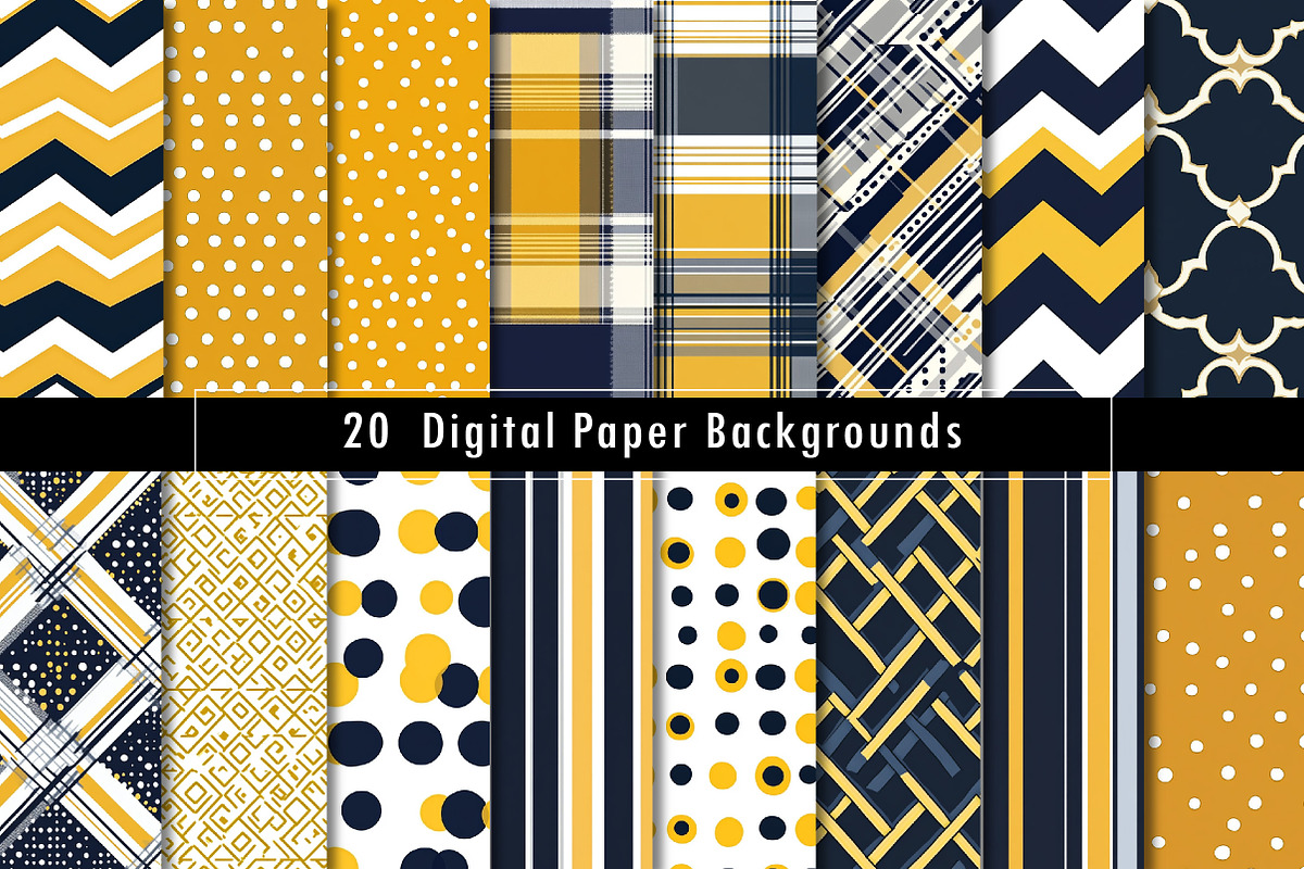 Digital Paper Backgrounds, a Pattern Graphic by Dream Creation (Photo 1 of 5)